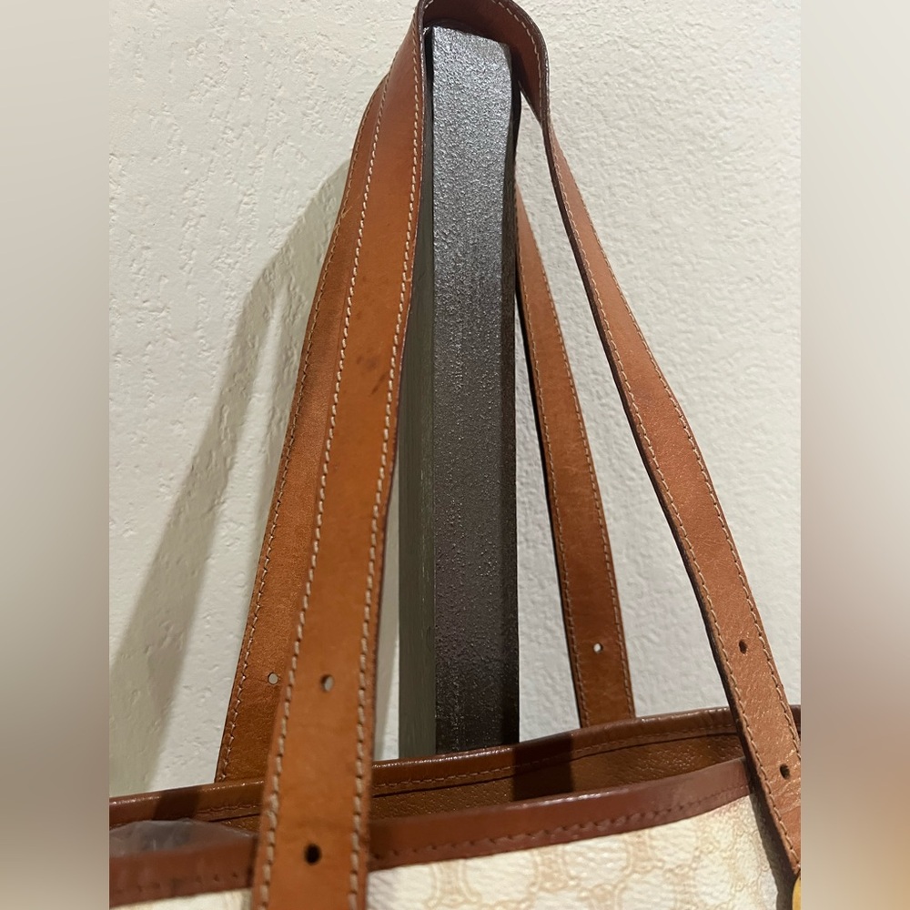 Celine | Vintage Macadam Canvas Tote - Picture 6 of 15
